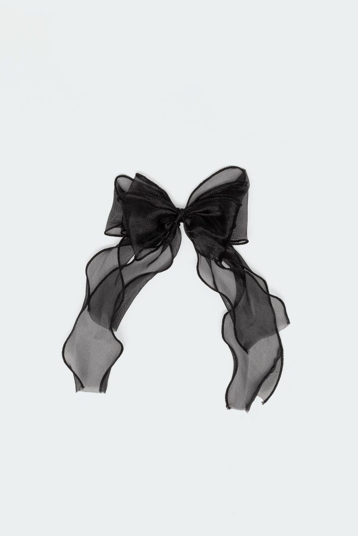 Frilled Bow Hair Clip Product Image