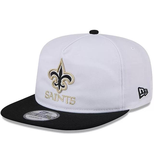 Mens New Era /Black New Orleans Saints 2024 NFL Training Camp Golfer Snapback Hat Product Image