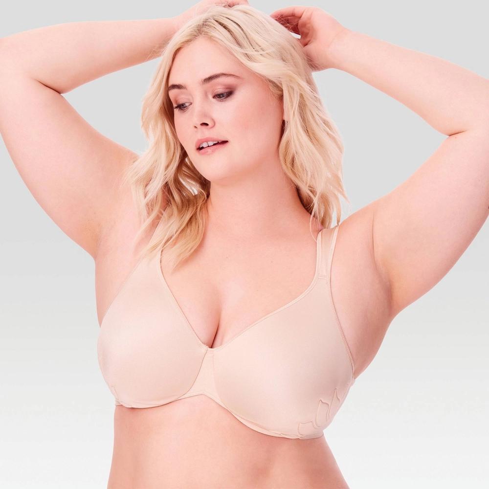 Bali Women's Live It Up Seamless Underwire Bra 3353 Soft Taupe - 42C Product Image