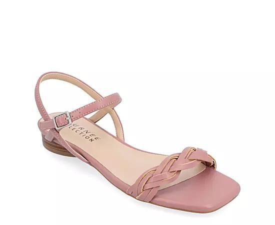 Journee Collection Womens Verity Flat Sandals Product Image