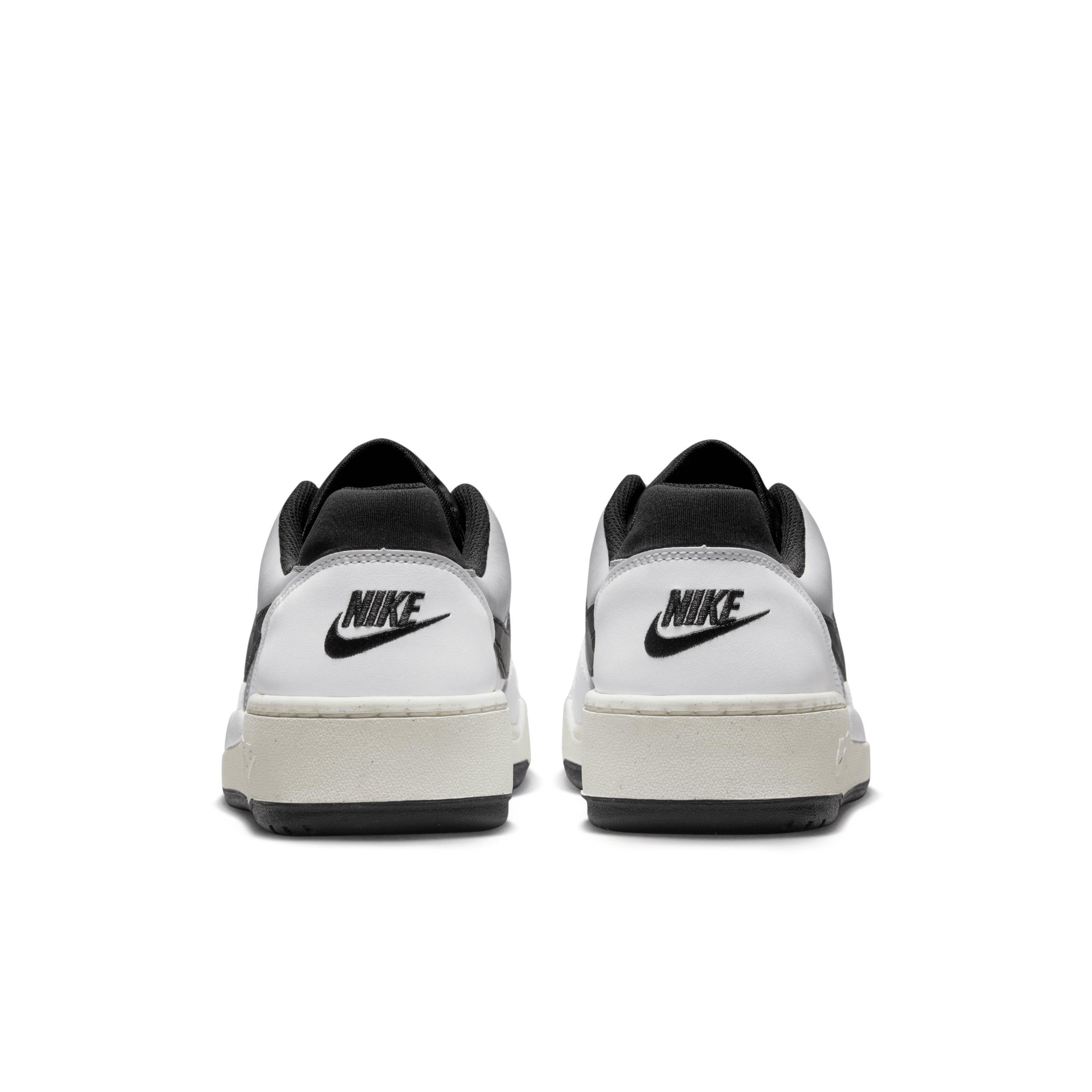 Nike Mens Nike Full Force Low - Mens Shoes White/Red Product Image