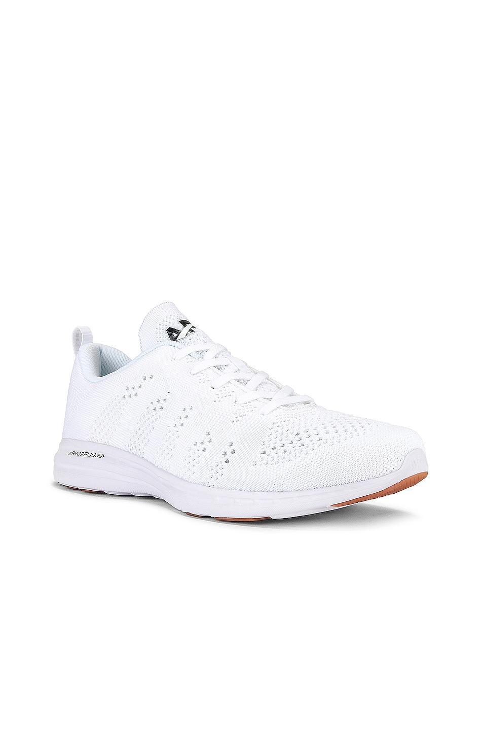 APL: Athletic Propulsion Labs Techloom Pro in White - White. Size 9 (also in 10, 10.5, 11, 11.5, 12, 8.5, 9.5). Product Image