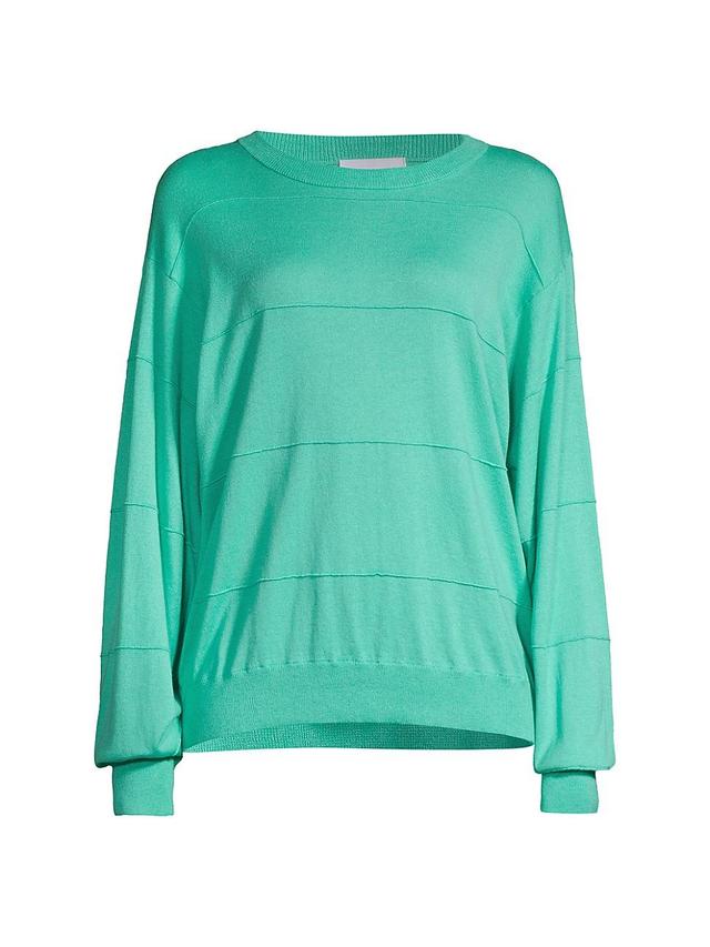 Womens Balou Stripe Cotton-Blend Sweater Product Image
