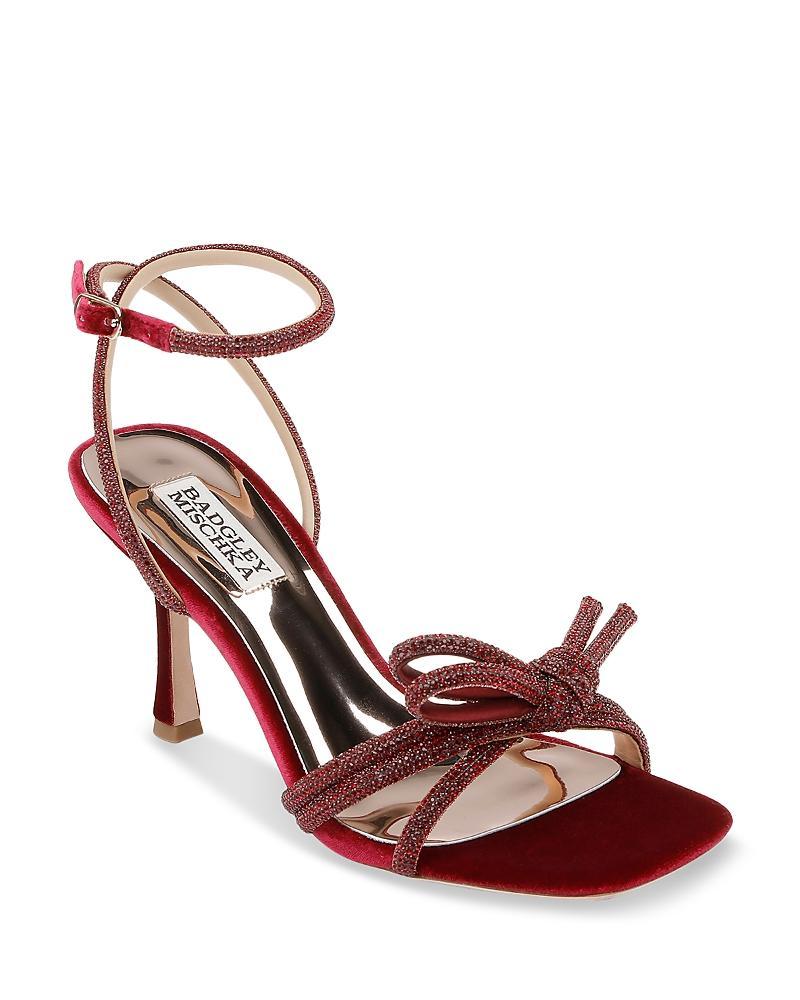 Badgley Mischka Womens Effie Ankle Strap High Heel Sandals Product Image