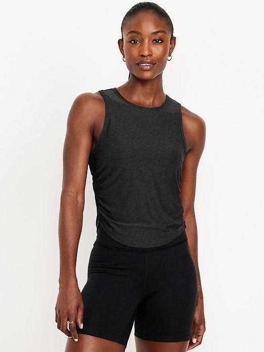 CloudMotion Ruched Tank Top Product Image