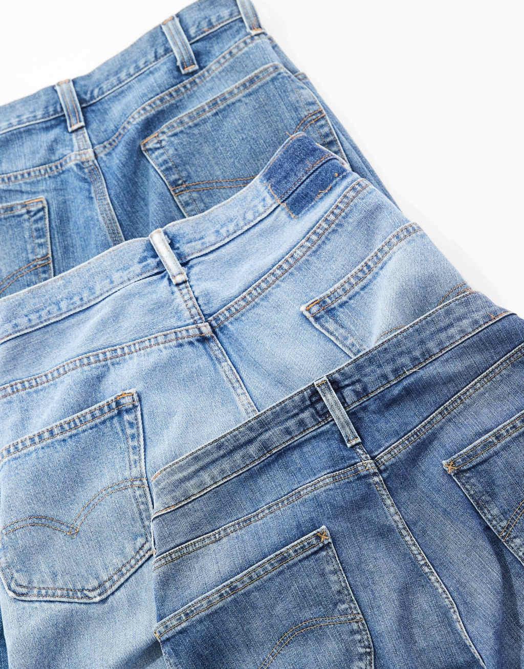 Reclaimed Vintage Revived x Glass Onion baggy jeans Product Image