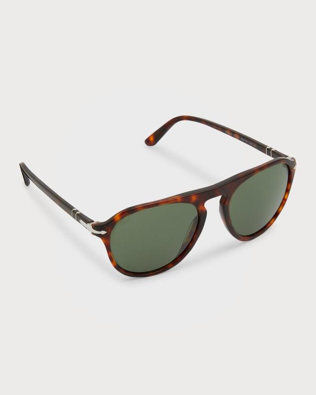 Mens 55MM Aviator Sunglasses Product Image