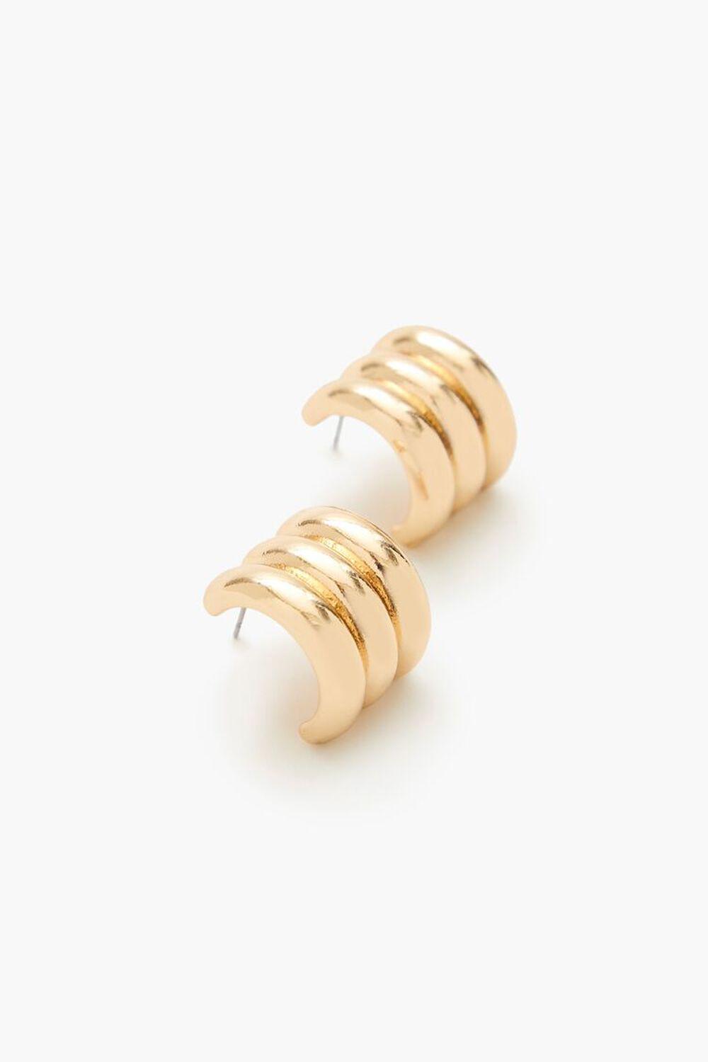 Stacked Multi-Hoop Earrings | Forever 21 Product Image