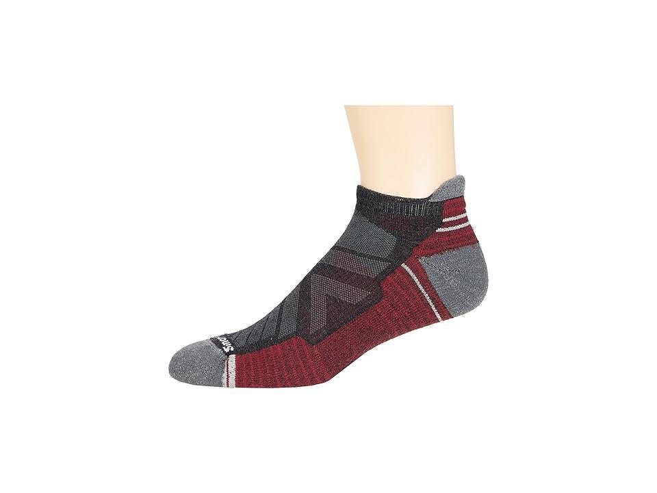 Smartwool Performance Hike Light Cushion Low Ankle (Charcoal) Men's Crew Cut Socks Shoes Product Image