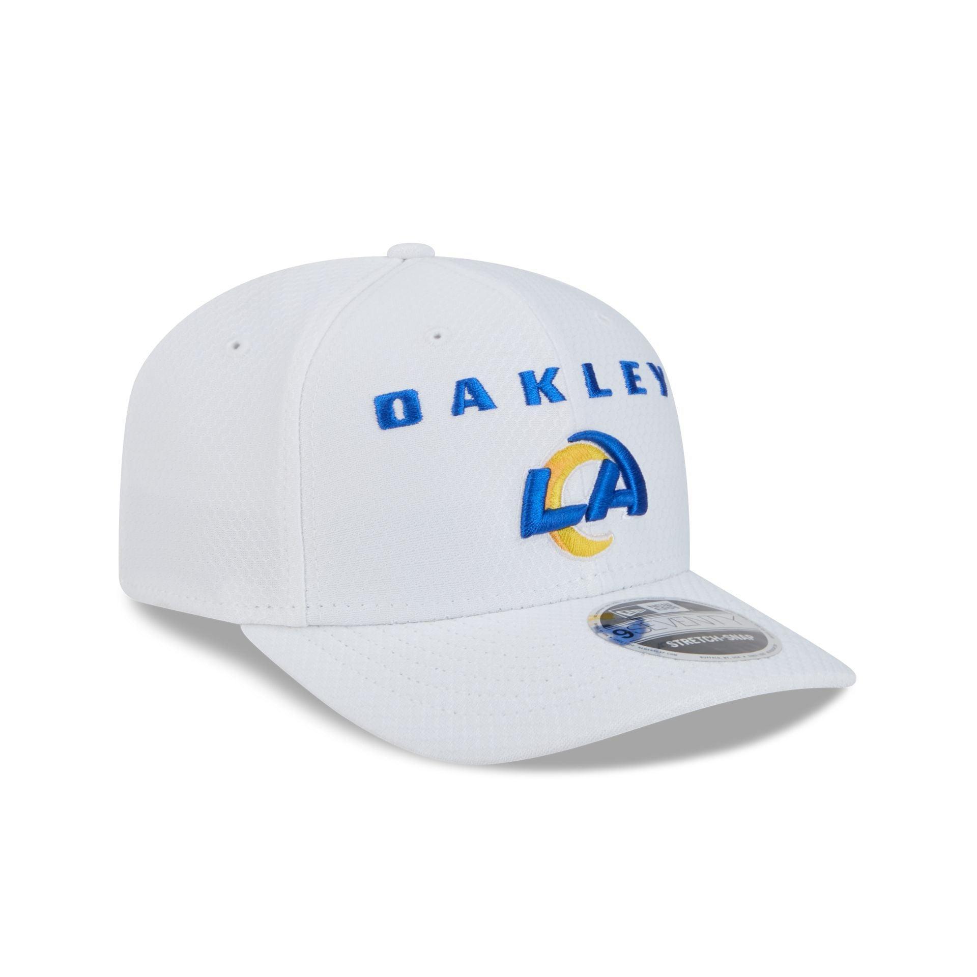 Oakley x Los Angeles Rams White 9SEVENTY Stretch-Snap Hat Male Product Image