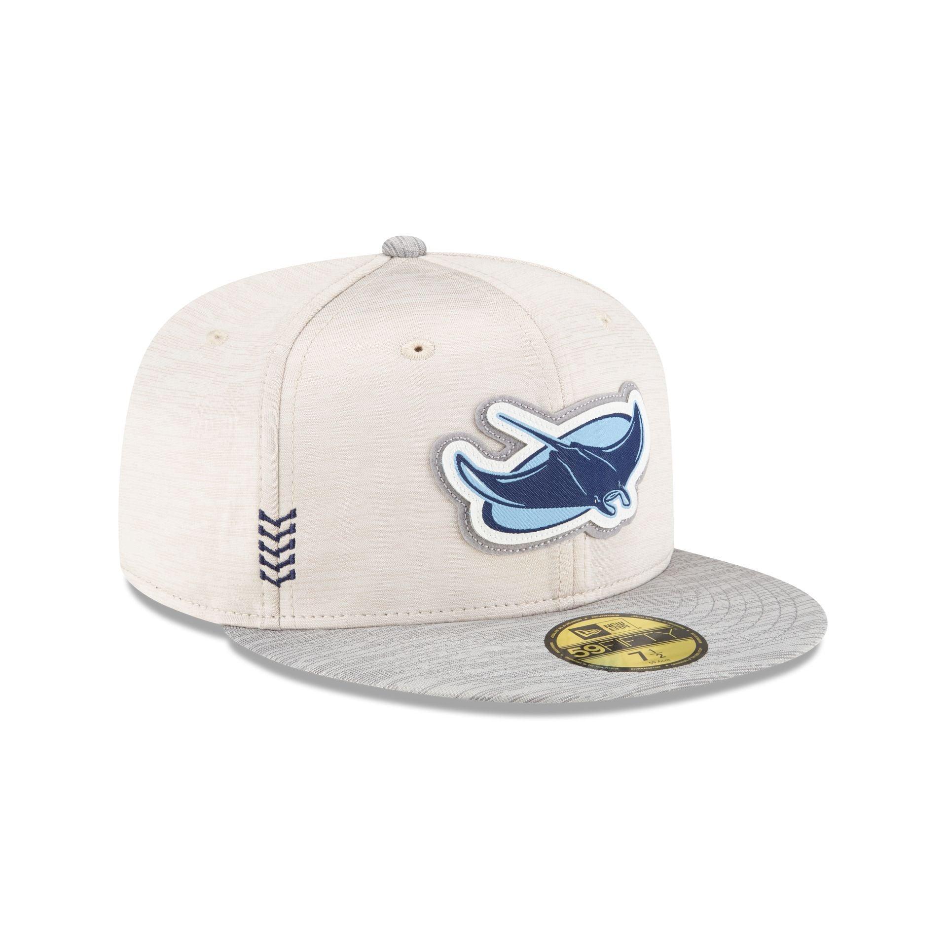 Tampa Bay Rays 2024 Clubhouse Stone 59FIFTY Fitted Hat Male Product Image