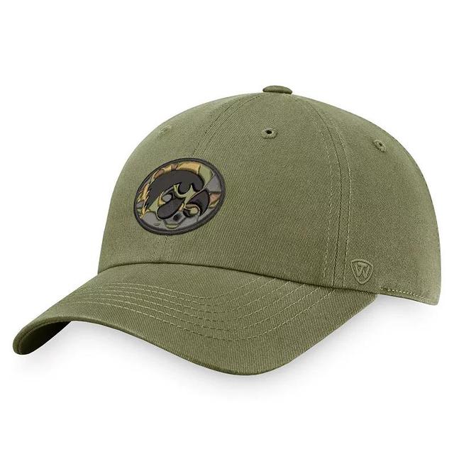 Mens Top of the World Olive Michigan State Spartans OHT Military Appreciation Unit Adjustable Hat Product Image