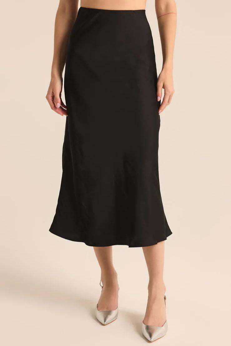 Luxe Sheen Midi Skirt product image