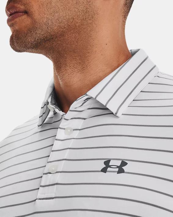 Men's UA Playoff Polo Core Stripe Product Image