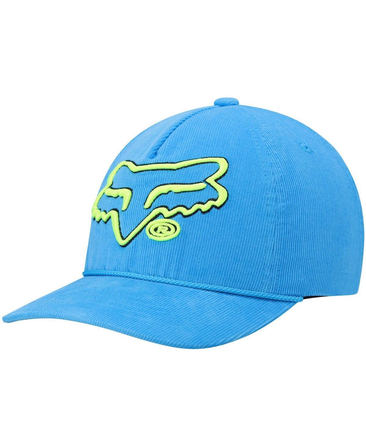 Mens Blue Fox Racing Brushed Snapback Hat Product Image