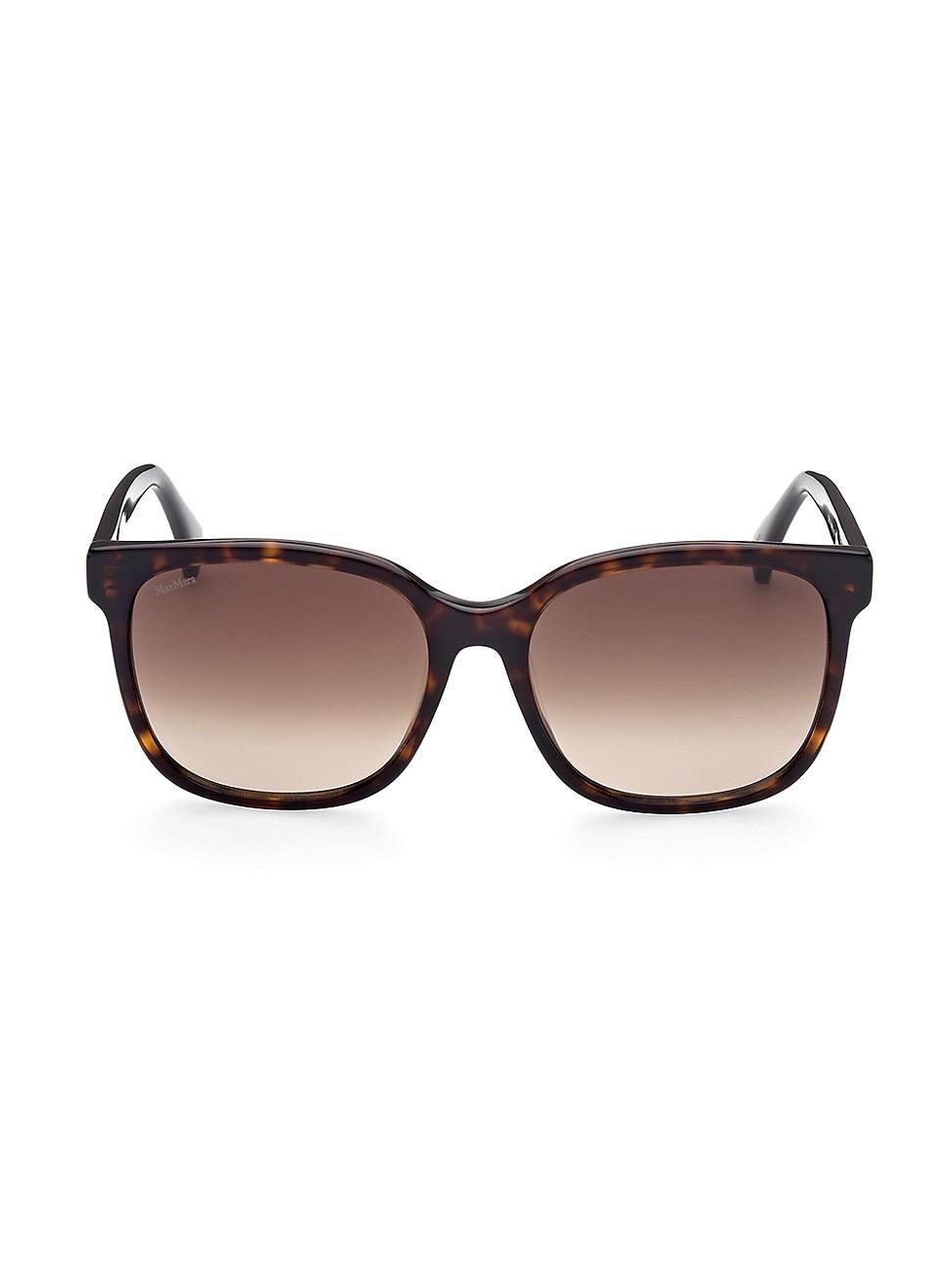 Max Mara 57mm Gradient Square Sunglasses Product Image