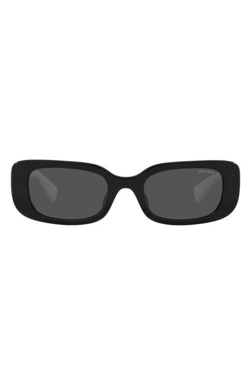 Miu Miu 51mm Rectangular Sunglasses Product Image