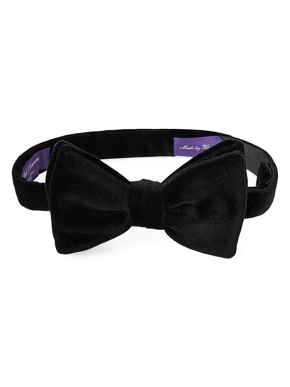 Men's Pre-Tied Velvet Bow Tie Product Image