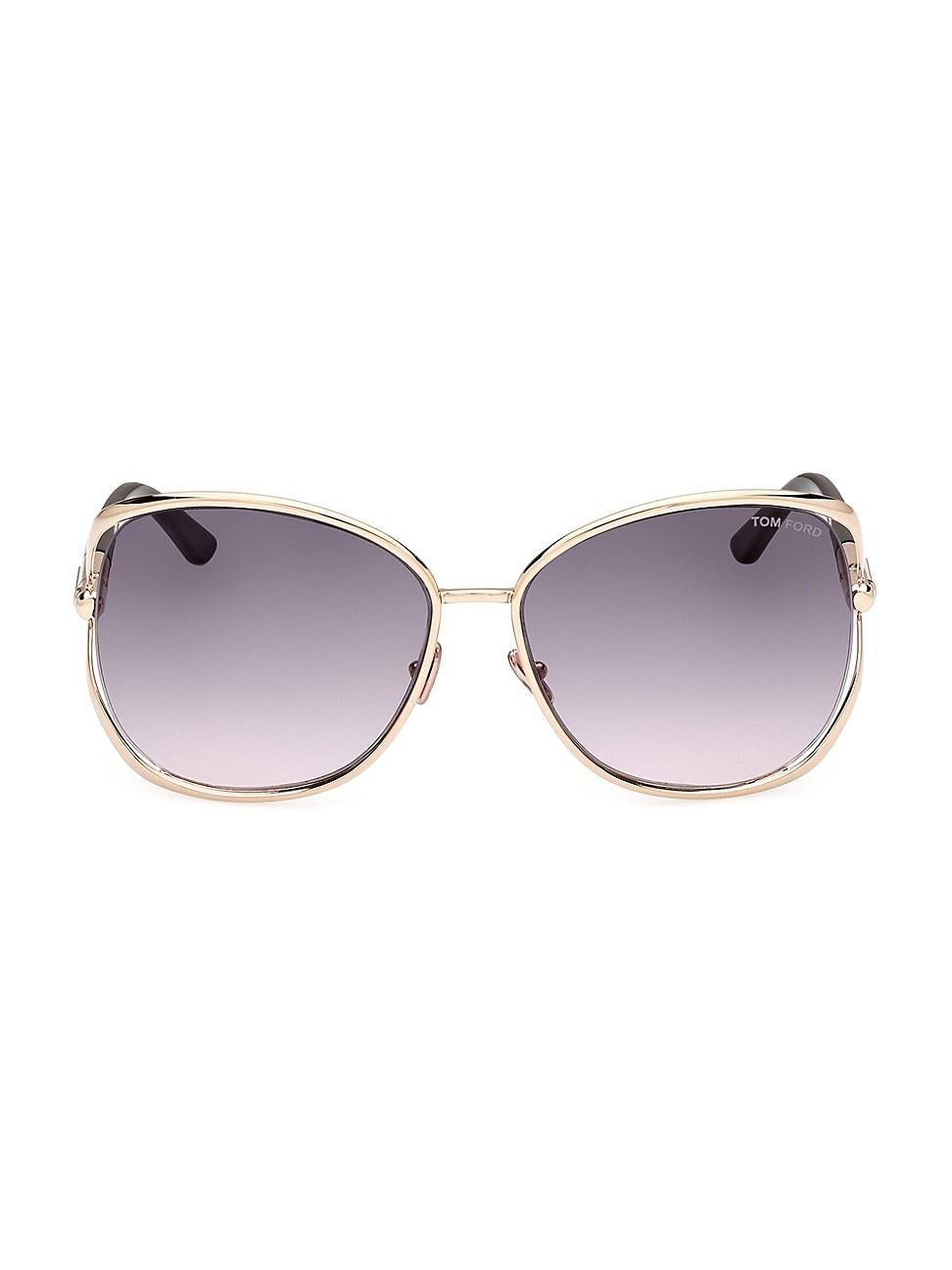 TOM FORD Marta 62mm Oversize Round Sunglasses Product Image