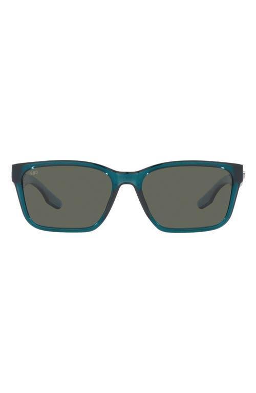 Costa Del Mar Palmas 57mm Polarized Rectangular Sunglasses Product Image