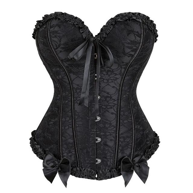 Strapless Lace Bustier Top Product Image