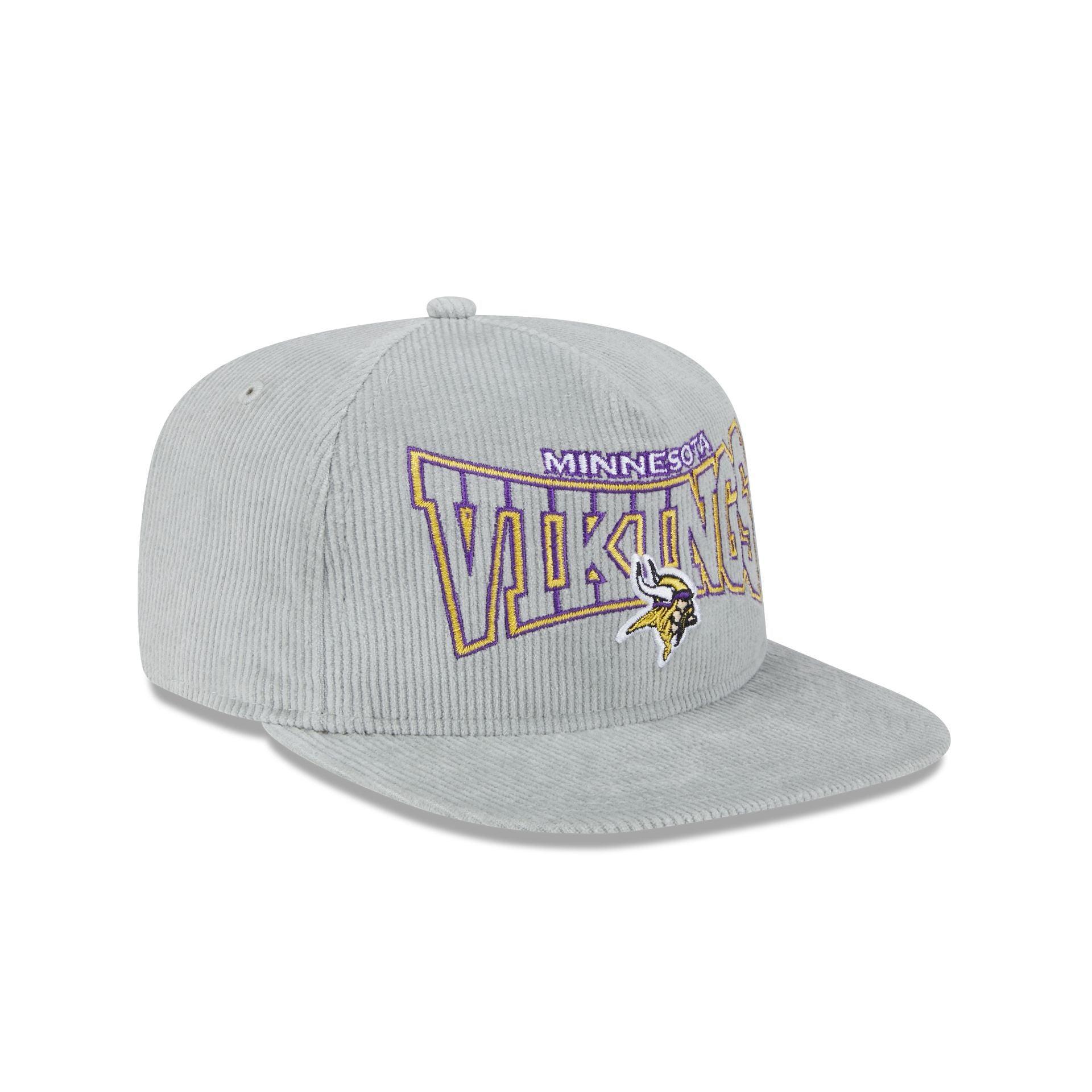 Minnesota Vikings Gray Cord Golfer Hat Male Product Image