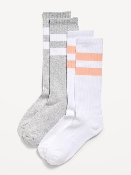 2-Pack Striped Crew Socks Product Image