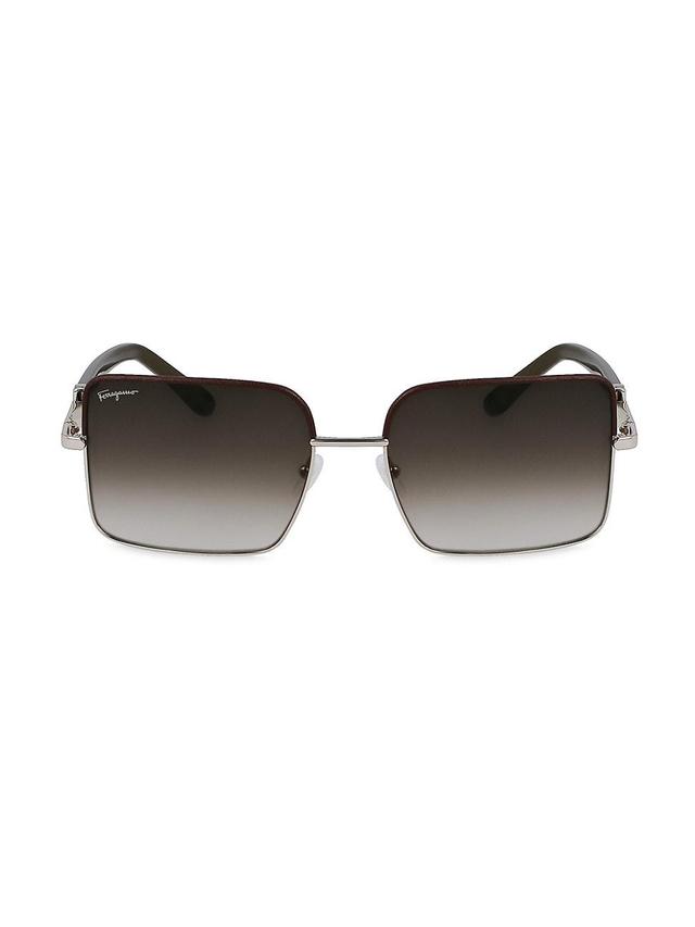 Womens Gancini 60MM Rectangular Sunglasses Product Image