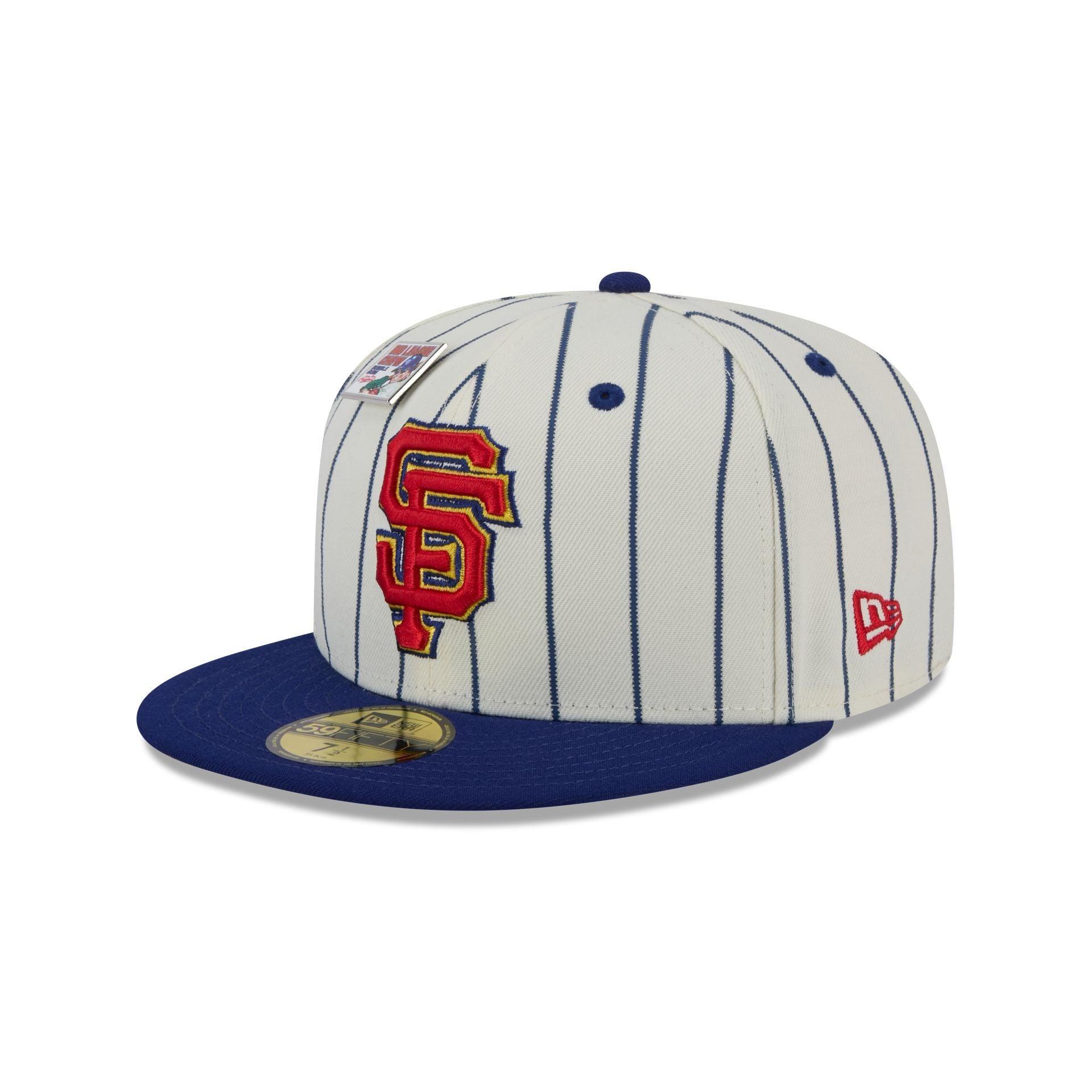 Big League Chew X San Francisco Giants Pinstripe 59FIFTY Fitted Hat Male Product Image