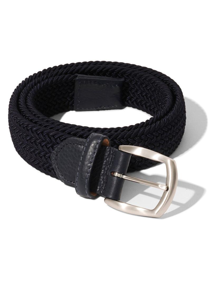 Stretch Woven Belt - Navy Product Image