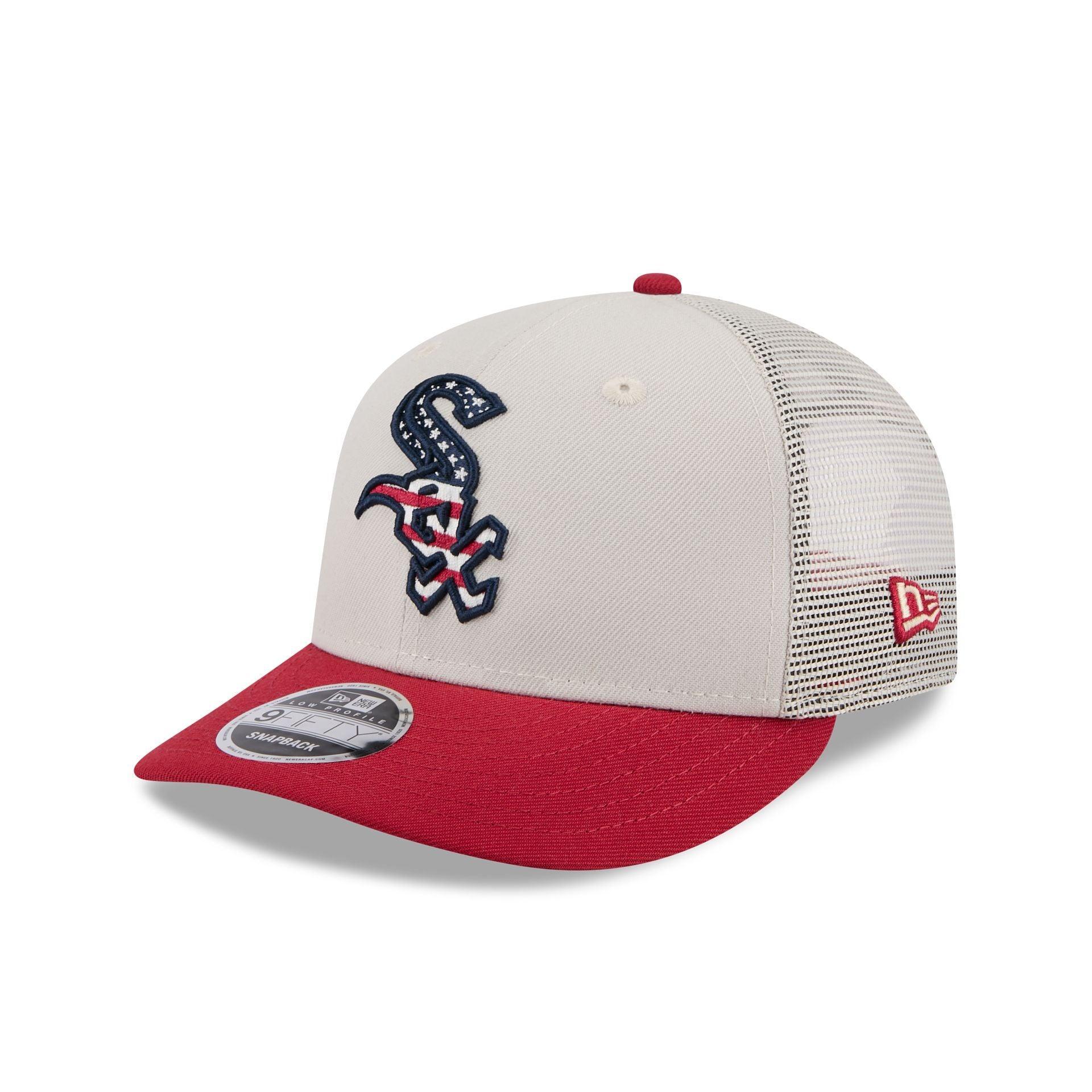 Chicago White Sox Independence Day 2024 Low Profile 9FIFTY Trucker Hat Male Product Image