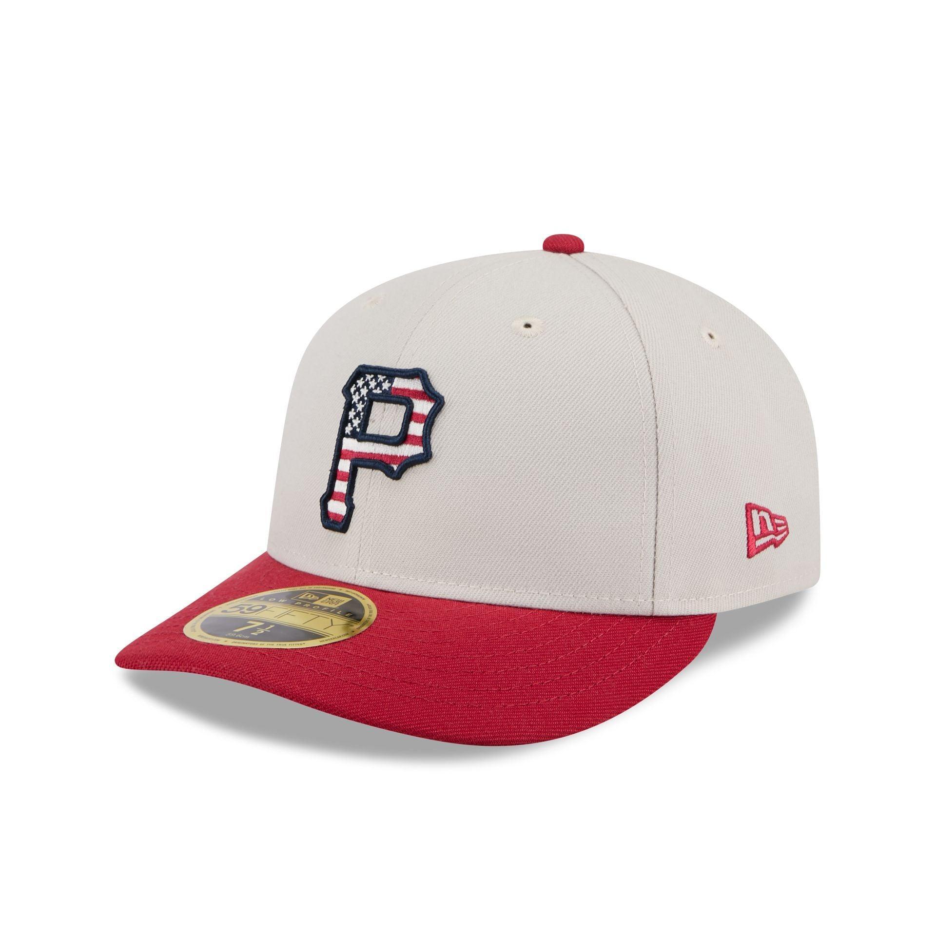 Pittsburgh Pirates Independence Day 2024 Low Profile 59FIFTY Fitted Hat Male Product Image