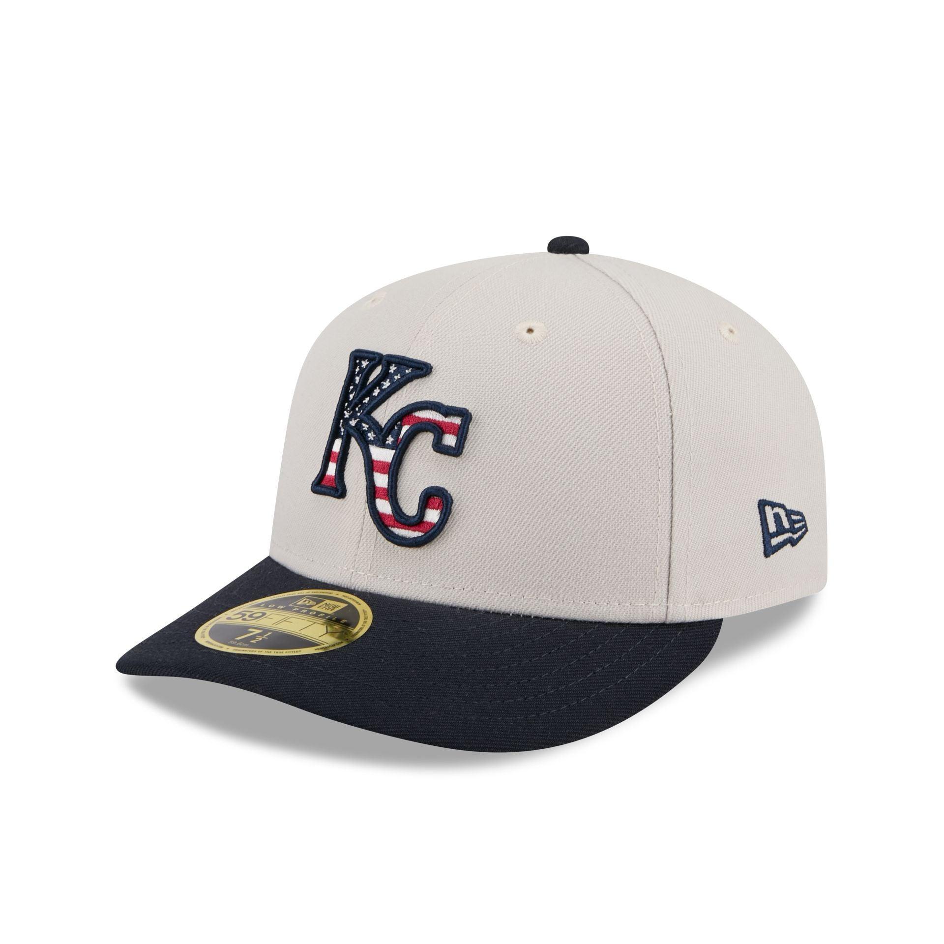 Kansas City Royals Independence Day 2024 Low Profile 59FIFTY Fitted Hat Male Product Image