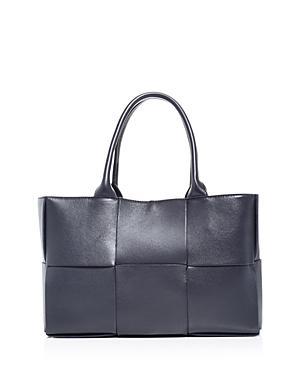 Womens Small Arco Intrecciato Leather Tote Bag Product Image