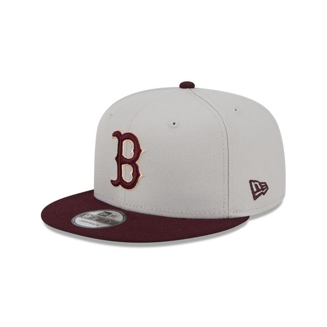 Boston Red Sox Mauve Visor 9FIFTY Snapback Hat Male Product Image