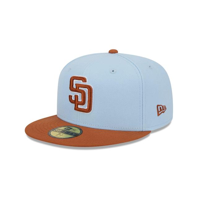 San Diego Padres Color Pack Glacial Blue 59FIFTY Fitted Hat Male Product Image