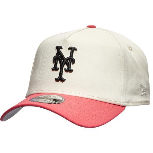 New Era Mens New York Mets New Era Mets 9FORTY AF Chrome & Coral Cap - Mens Product Image