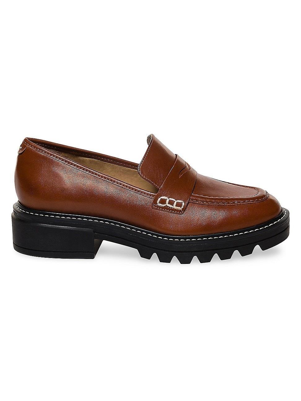 Chandler Leather Penny Loafers Product Image