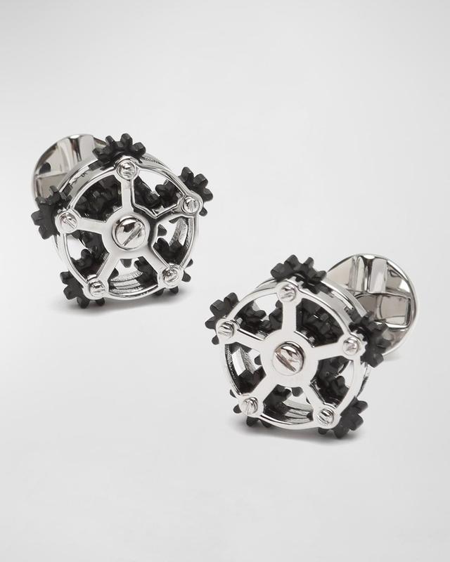 Mens Ox & Bull Trading Co. Gear Cufflinks Product Image