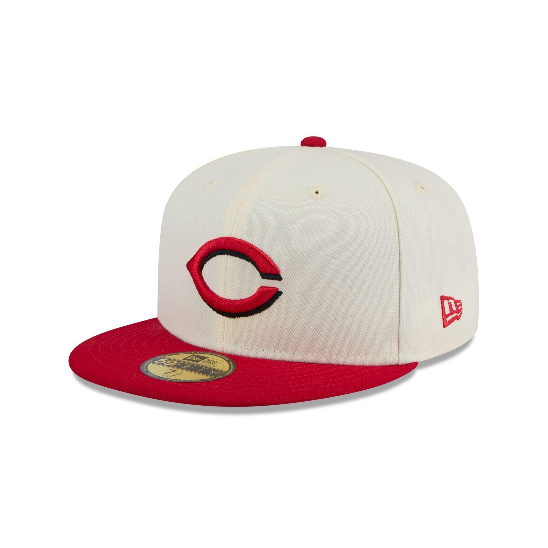 Cincinnati Reds Chrome 59FIFTY Fitted Hat Male Product Image