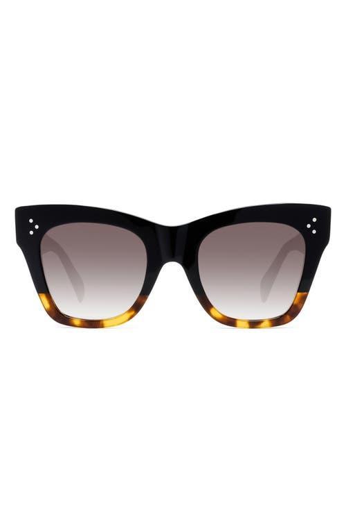 CELINE 50mm Gradient Butterfly Sunglasses Product Image