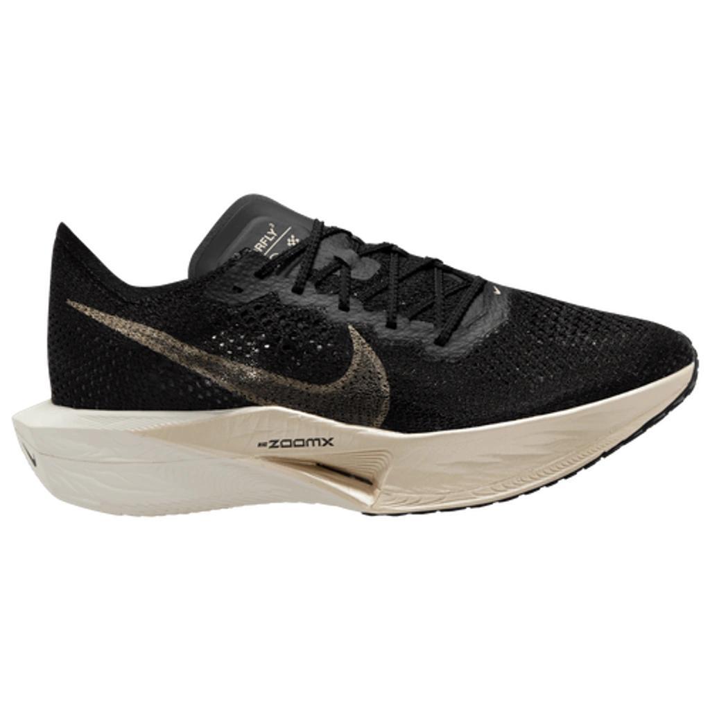 NIKE Zoomx Vaporfly 3 "black/metallic Gold Grain" Sneakers In Metallic Gold Grain/black/black Product Image