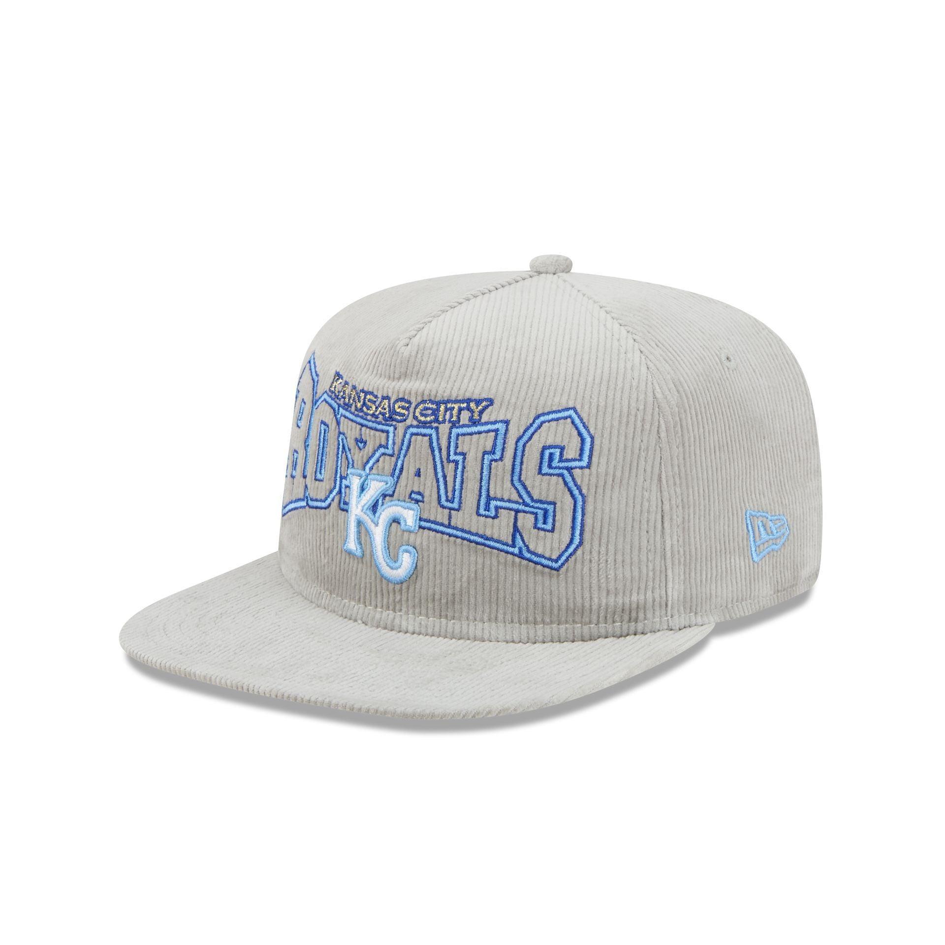 Kansas City Royals Gray Cord Golfer Hat Male Product Image