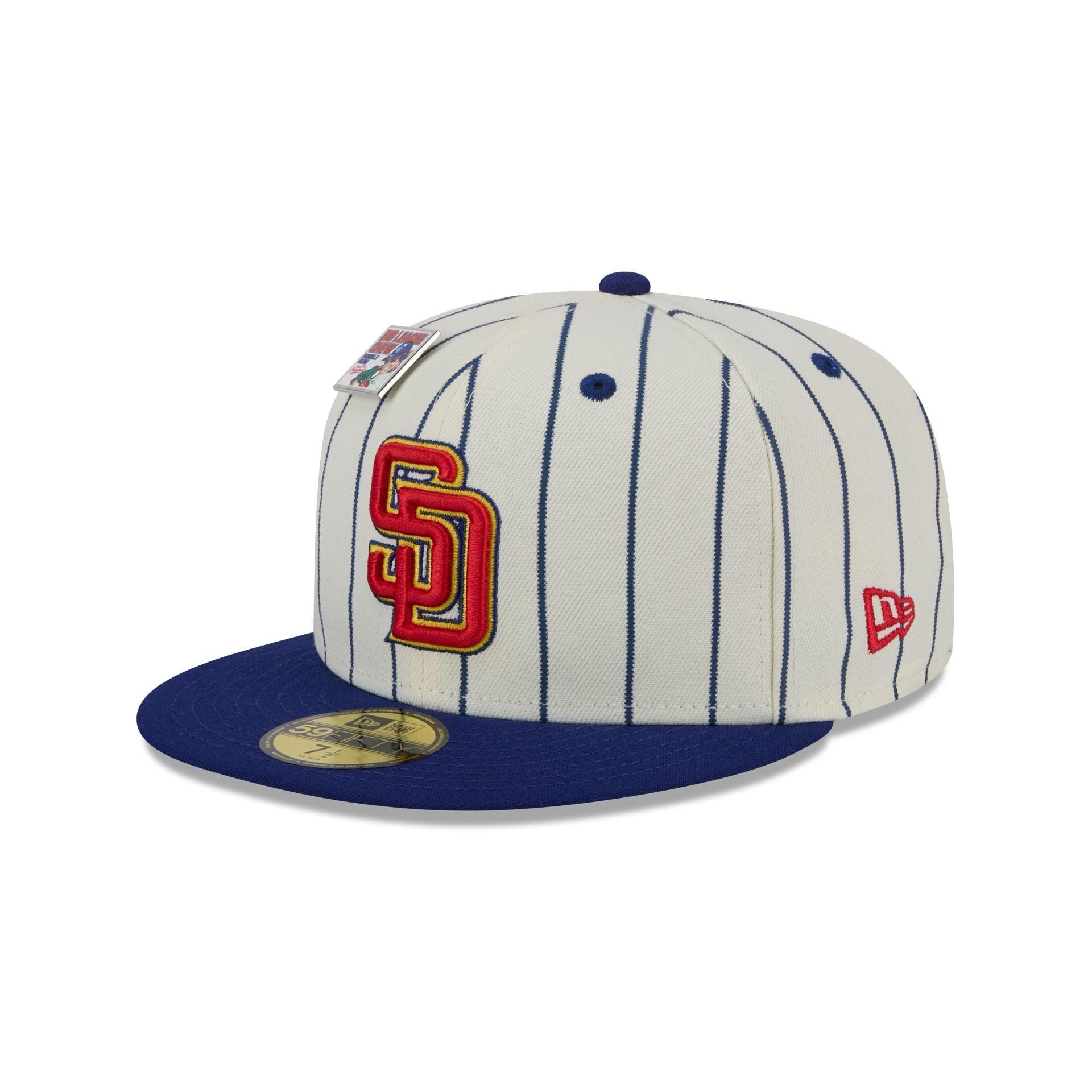 Big League Chew X San Diego Padres Pinstripe 59FIFTY Fitted Hat Male Product Image