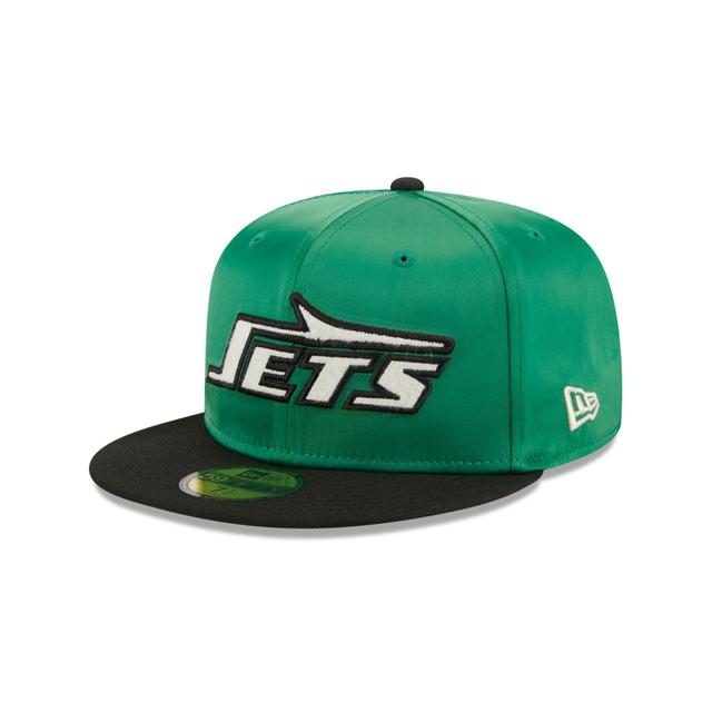 New York Jets Satin 59FIFTY Fitted Hat Male Product Image