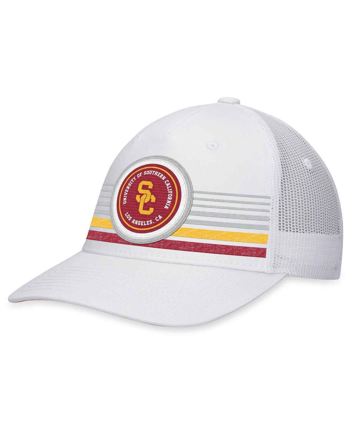 Mens Top of the World USC Trojans Top Trace Trucker Snapback Hat Product Image