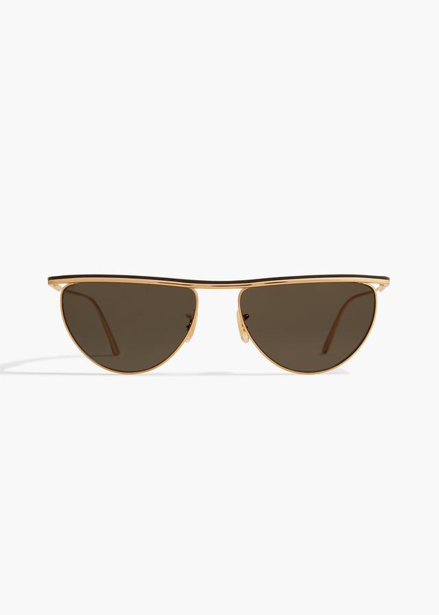 KHAITE x Oliver Peoples 1984C in Gold and Grey Product Image