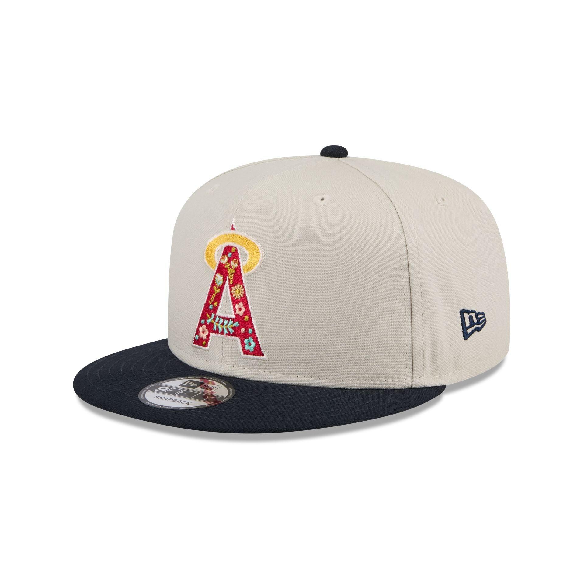 Los Angeles Angels Floral Fill 9FIFTY Snapback Hat Male Product Image