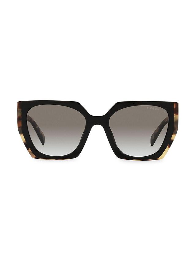 Womens 55MM Square Sunglasses Product Image