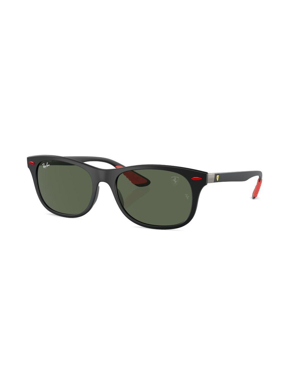 RAY BAN Ray-ban Rb4607m Rb4607m Scuderia Ferrari Collection In Black Product Image